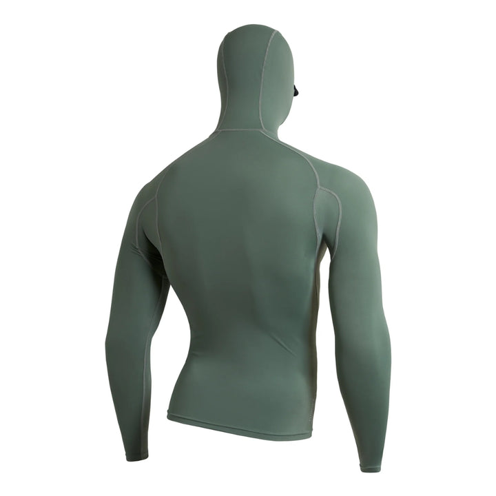 Florence Long Sleeve Hooded Rashguard Dark Sage