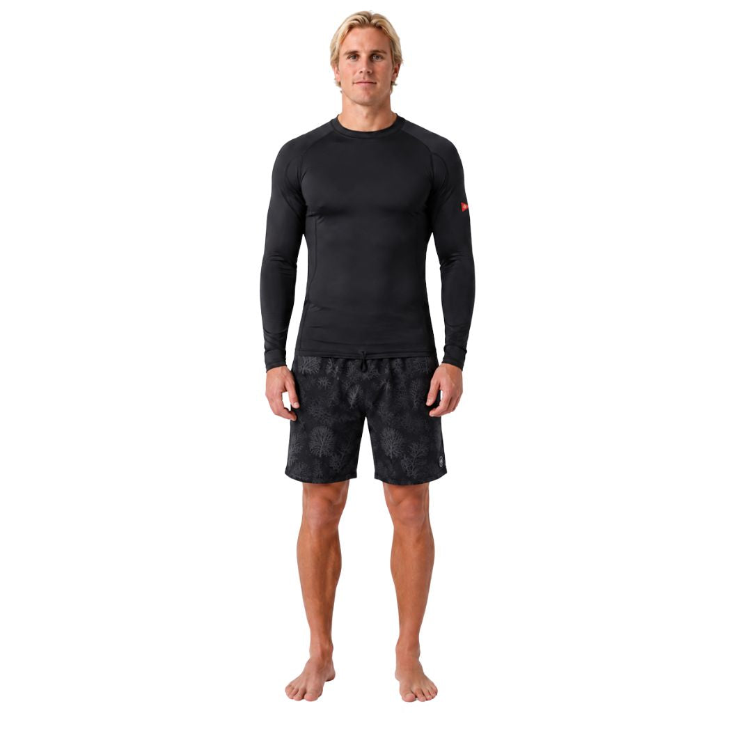 Florence Long Sleeve Rashguard Black
