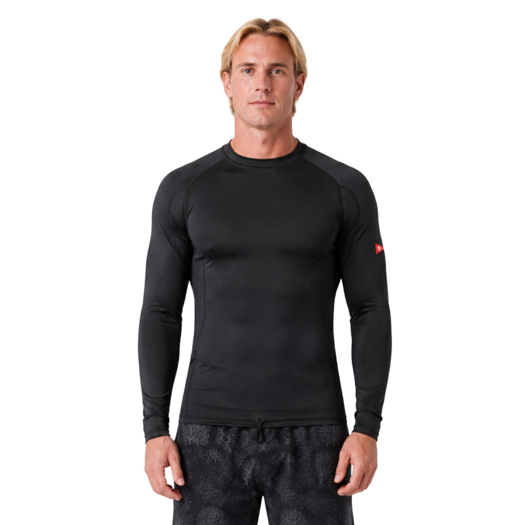 Florence Long Sleeve Rashguard Black