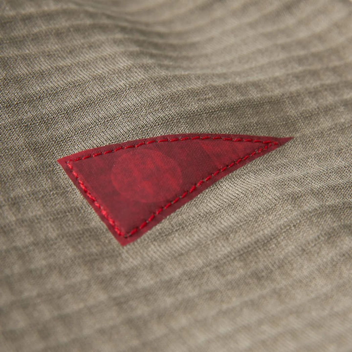 Florence Off Grid Fleece Half Zip Moss Grey