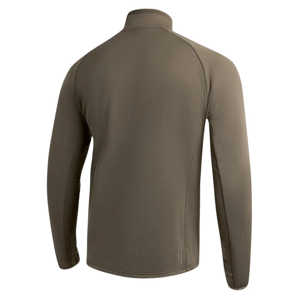 Florence Off Grid Fleece Half Zip Moss Grey