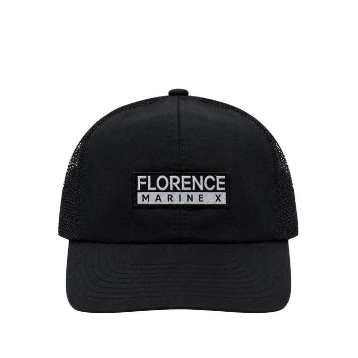 Florence Unstructured Trucker Hat Black

