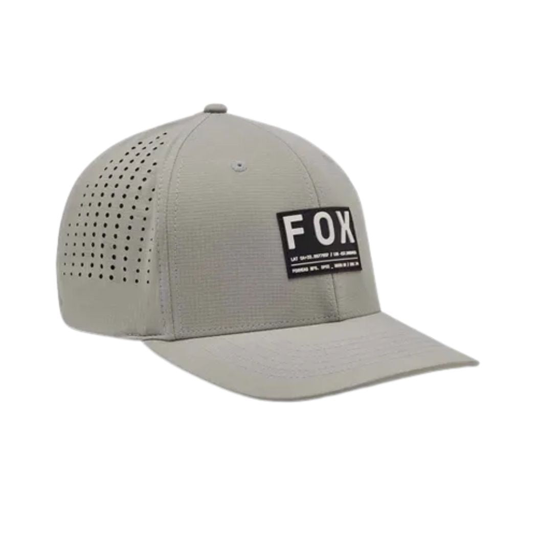 Fox Non Stop Tech Flexfit Hat Light Grey