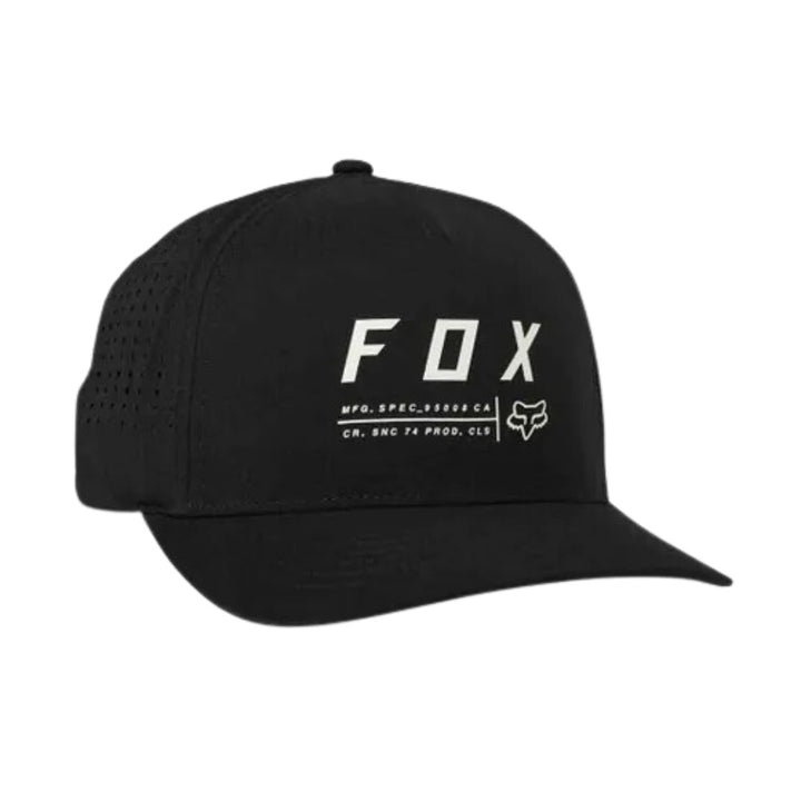 Fox Non Stop Tech Snapback Hat Black