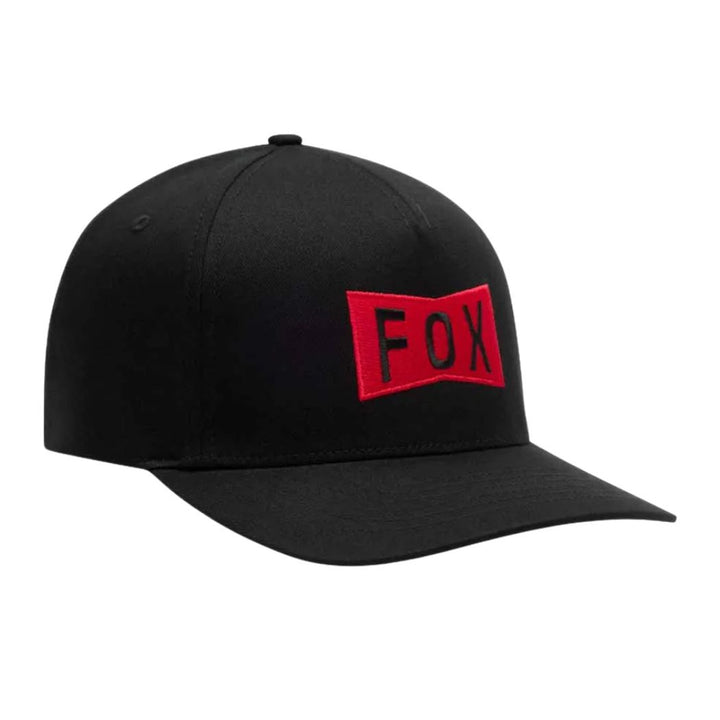 Fox Typeface Flexfit Hat Black