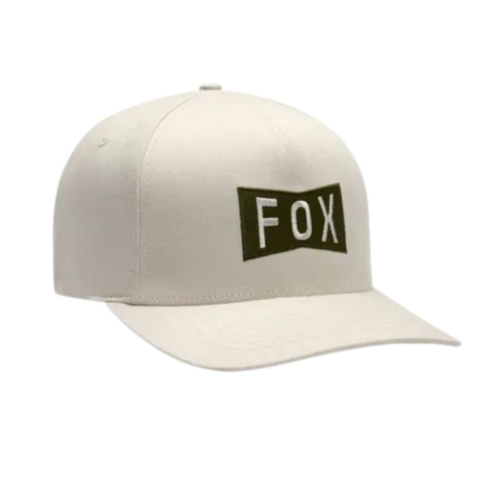 Fox Typeface Flexfit Hat Off White