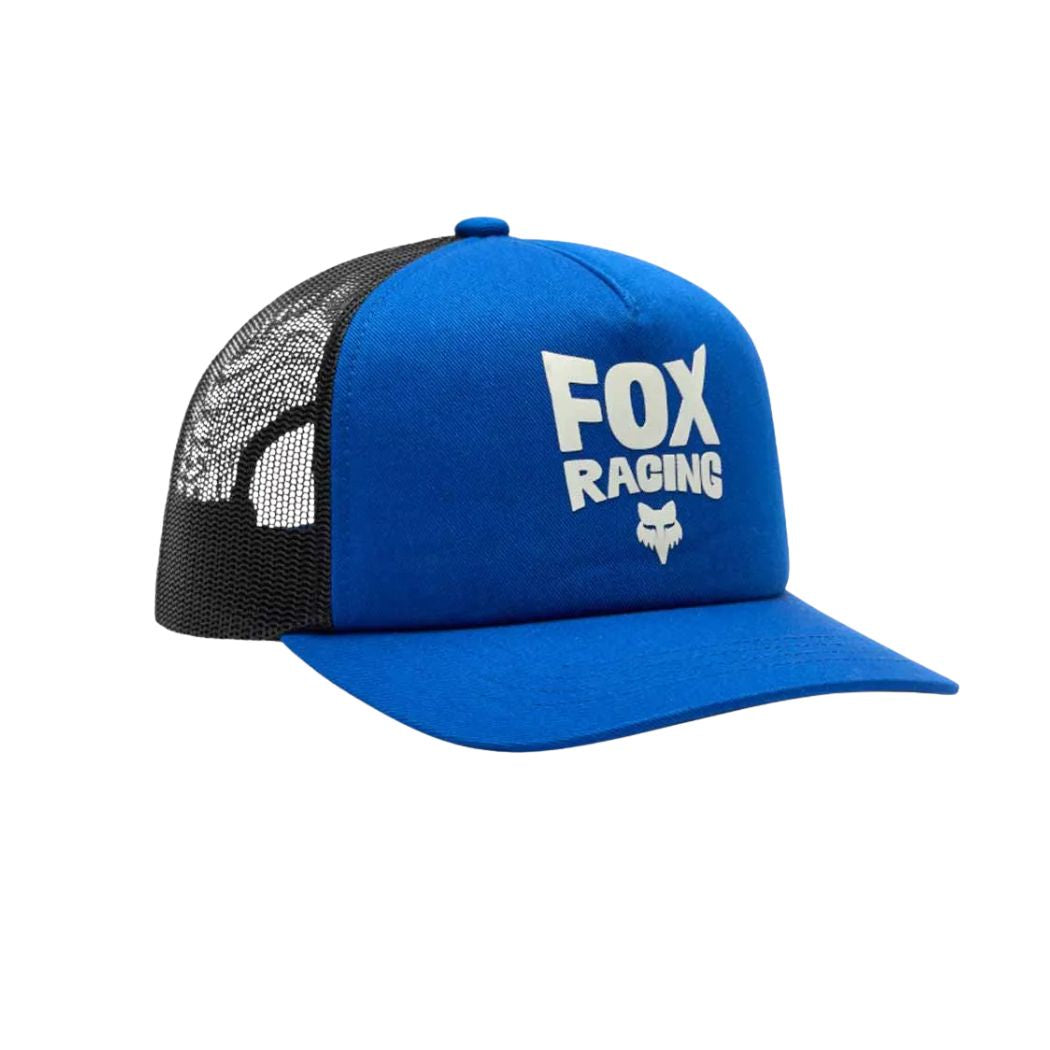 Fox Youth Bolt Mesh Trucker Blue