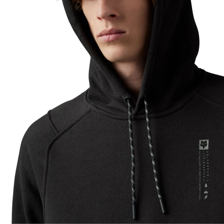 Fox Base Over DWR Pullover Hoodie Black