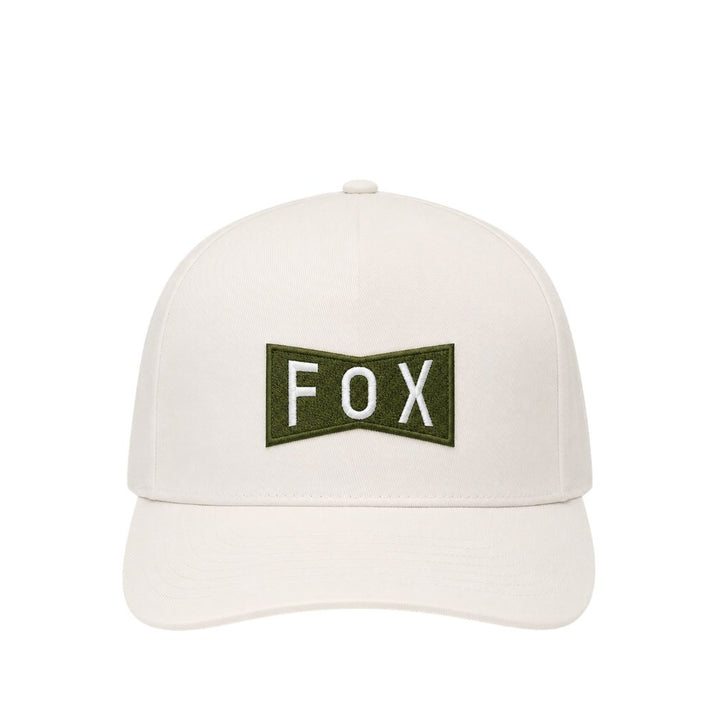 Fox Typeface Flexfit Hat Off White

