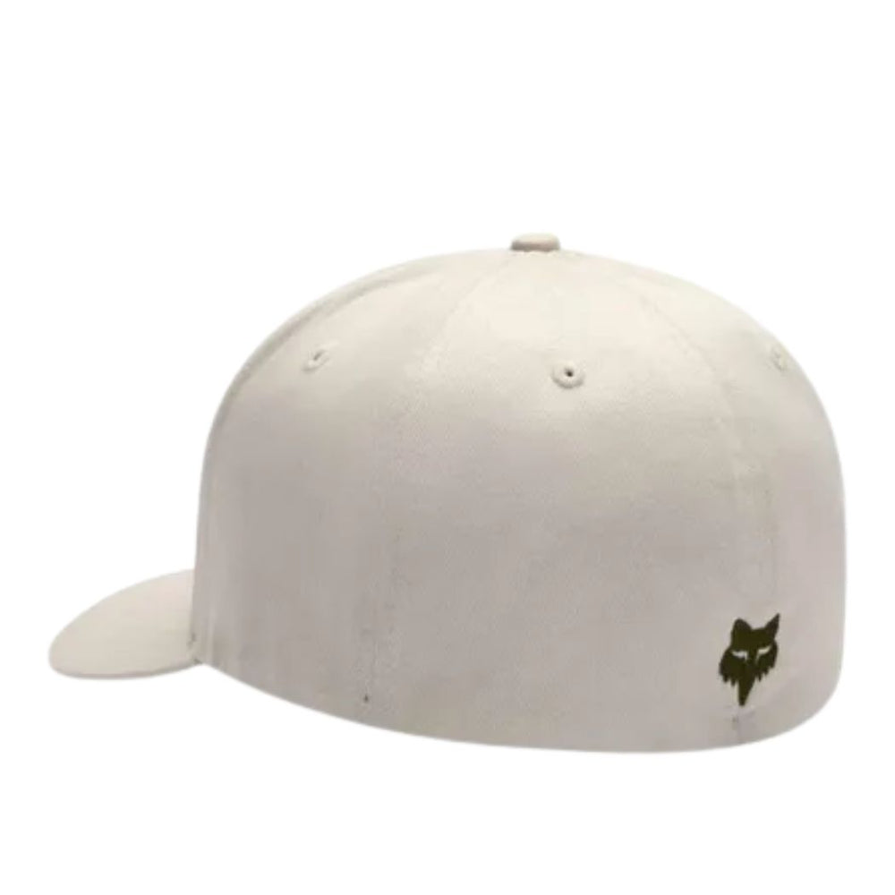 Fox Typeface Flexfit Hat Off White