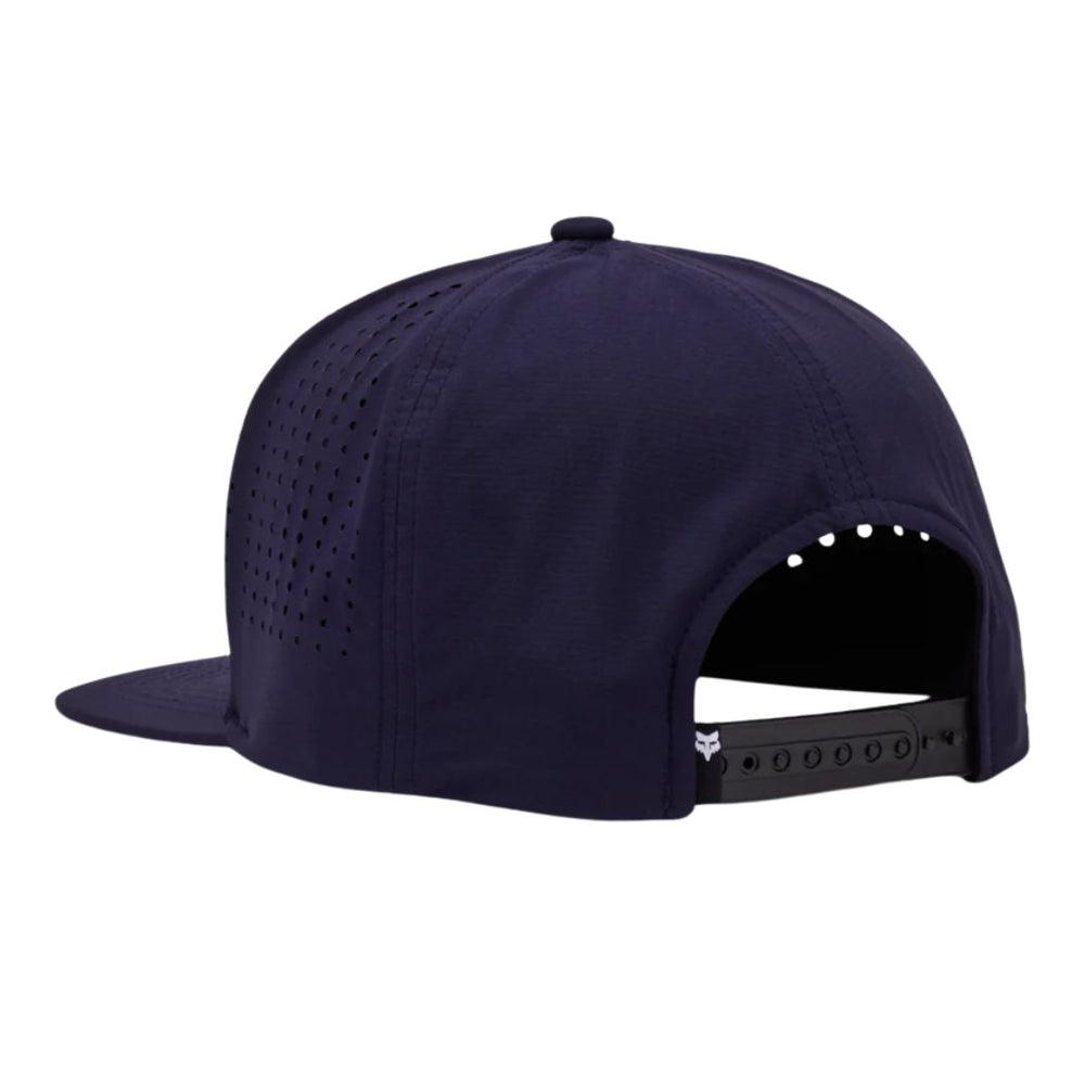 Fox Wordmark Tech Snapback Hat Midnight