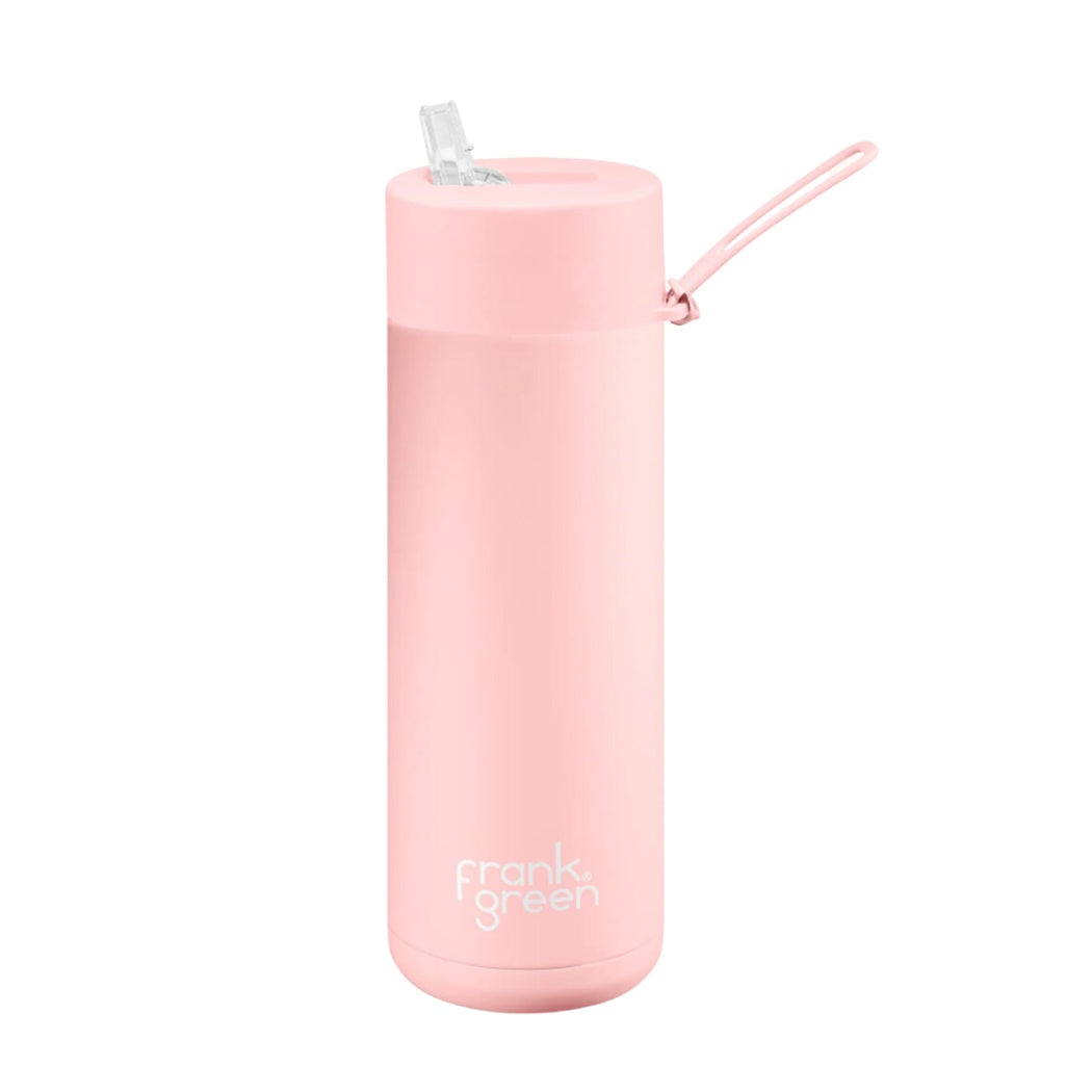 Frank Green 20oz Ceramic Reusable Bottle Blushed