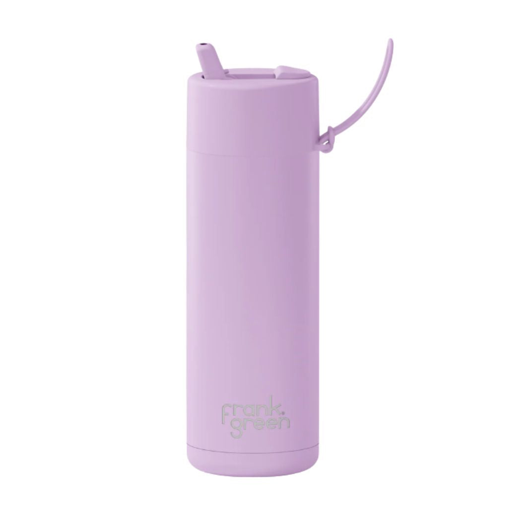 Frank Green 20oz Ceramic Reusable Bottle Lilac Haze