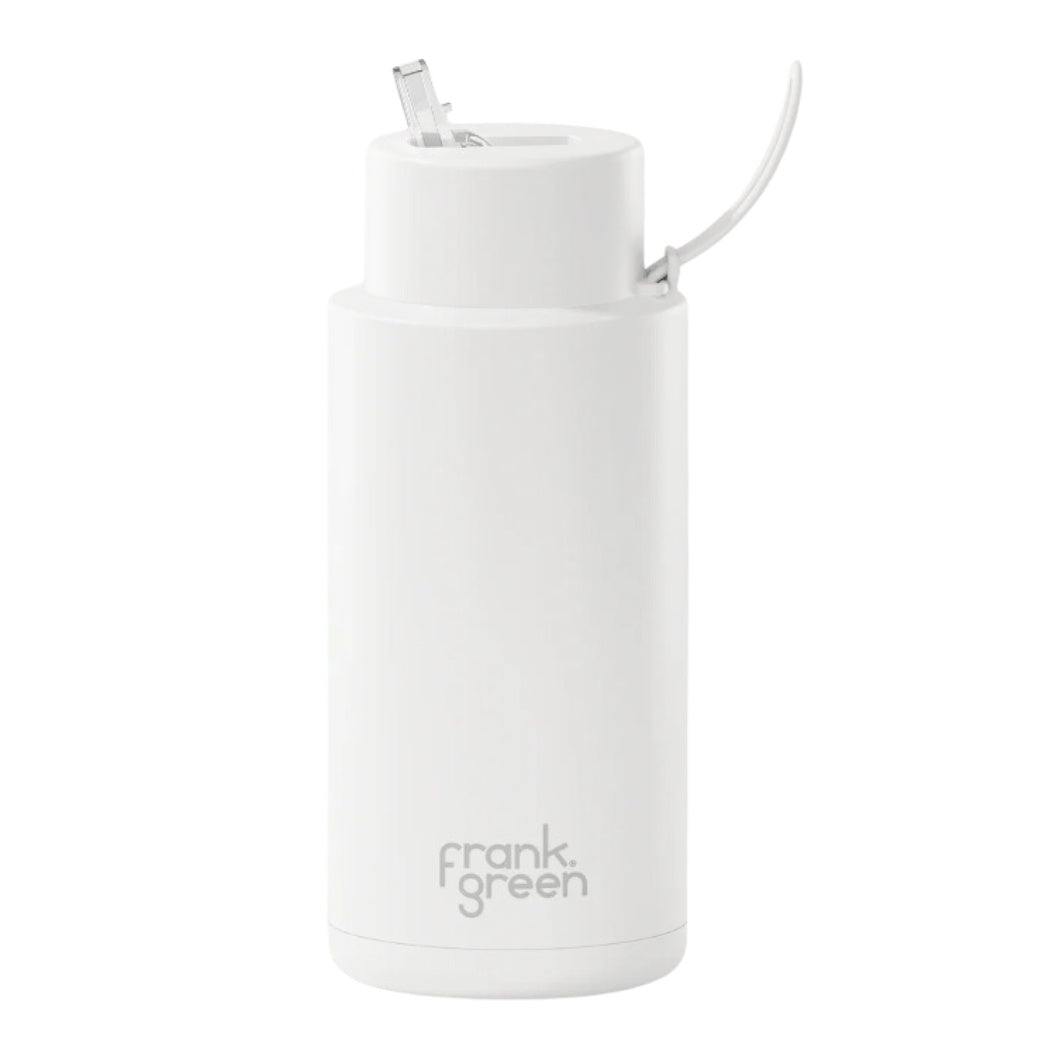 Frank Green Ceramic Reusable Bottle 34oz Cloud