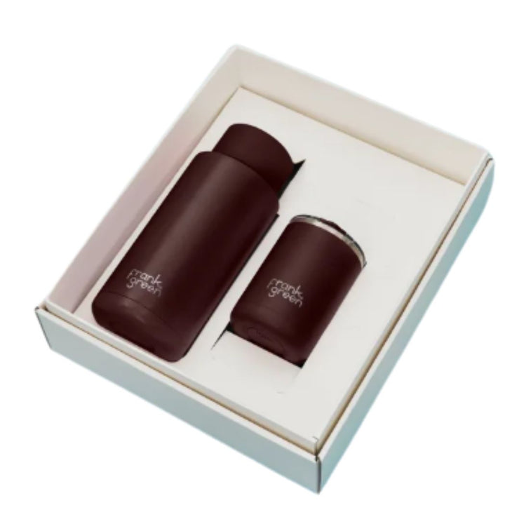 Frank Green Essentials Large Hinged Gift Set Chocolate