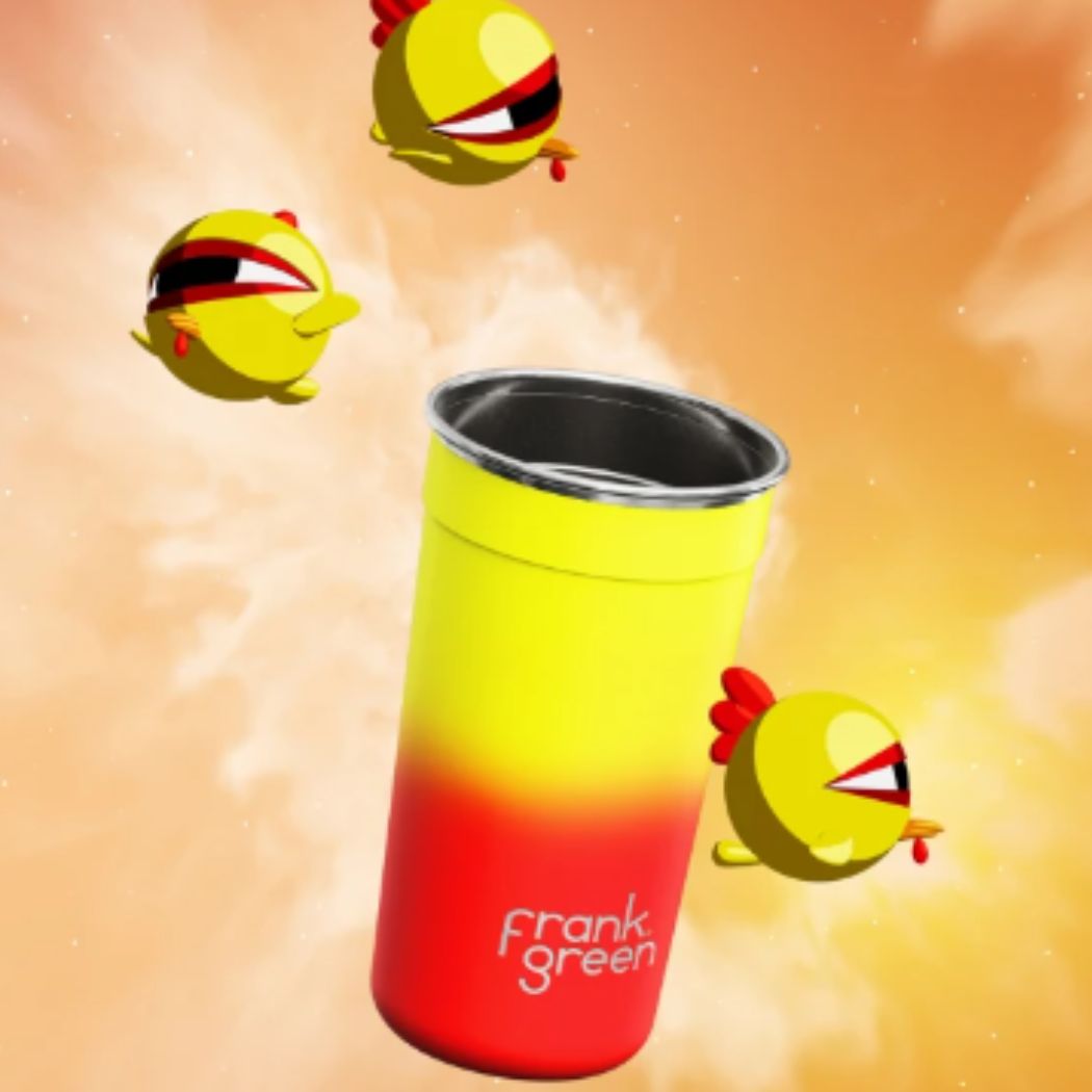 Frank Green 16oz Party Cups 4Pack Colour Change