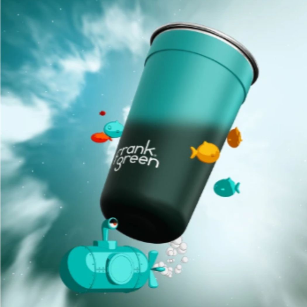 Frank Green 16oz Party Cups 4Pack Colour Change