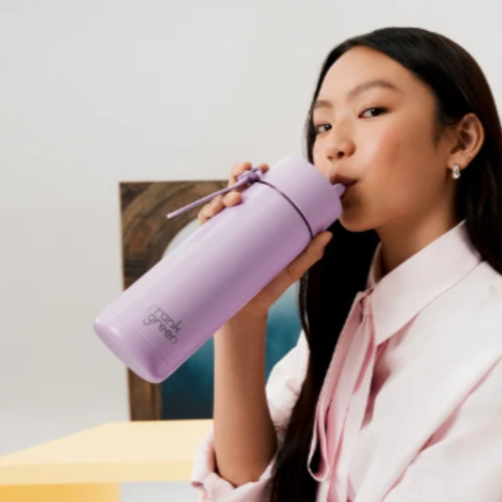 Frank Green 20oz Ceramic Reusable Bottle Lilac Haze