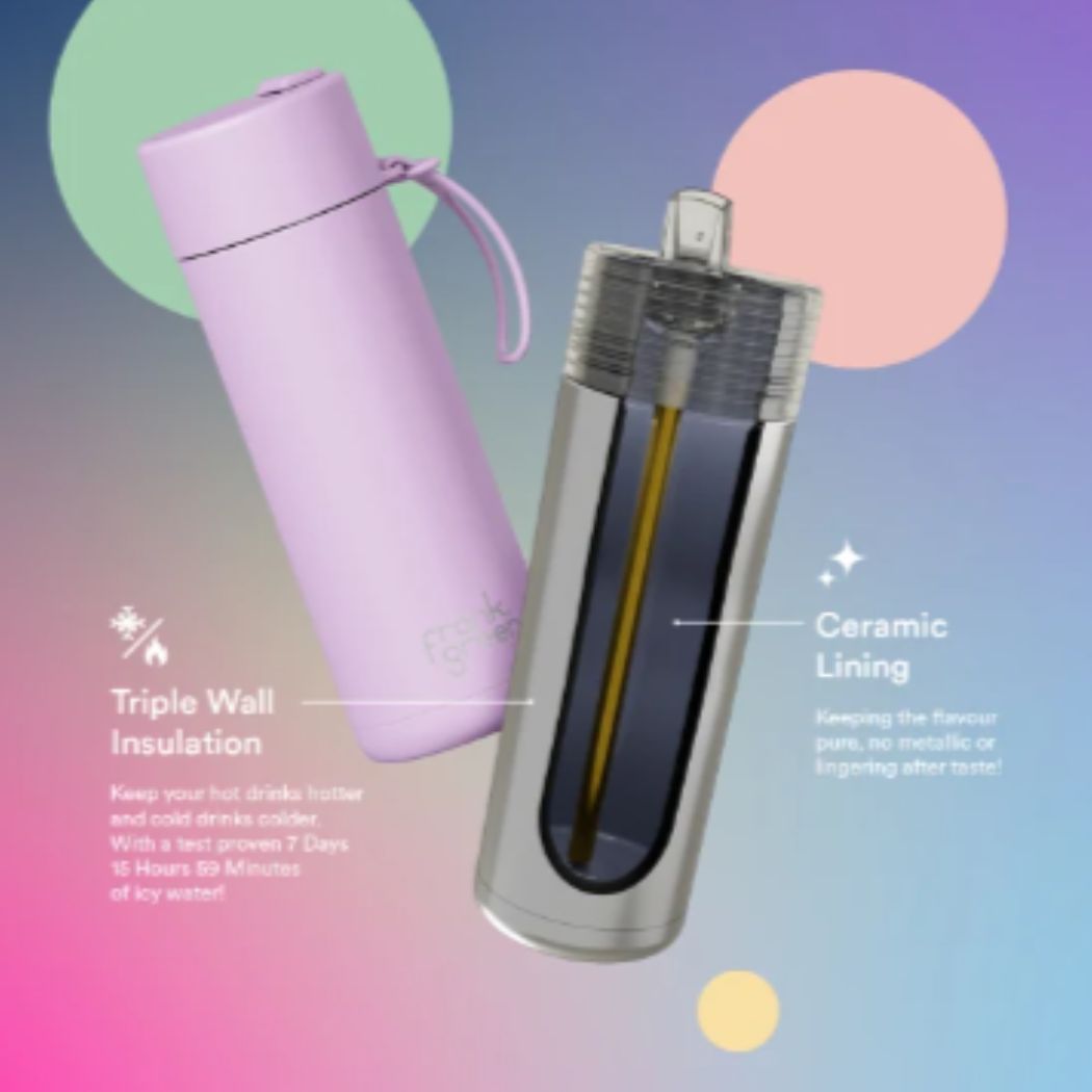 Frank Green 20oz Reusable Bottle Moon Dust