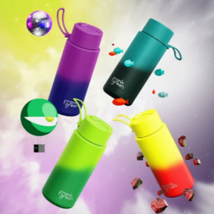 Frank Green 34oz Bottle Colour Change Twilight