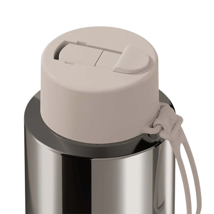 Frank Green 34oz Reusable Bottle Moon Dust Chrome