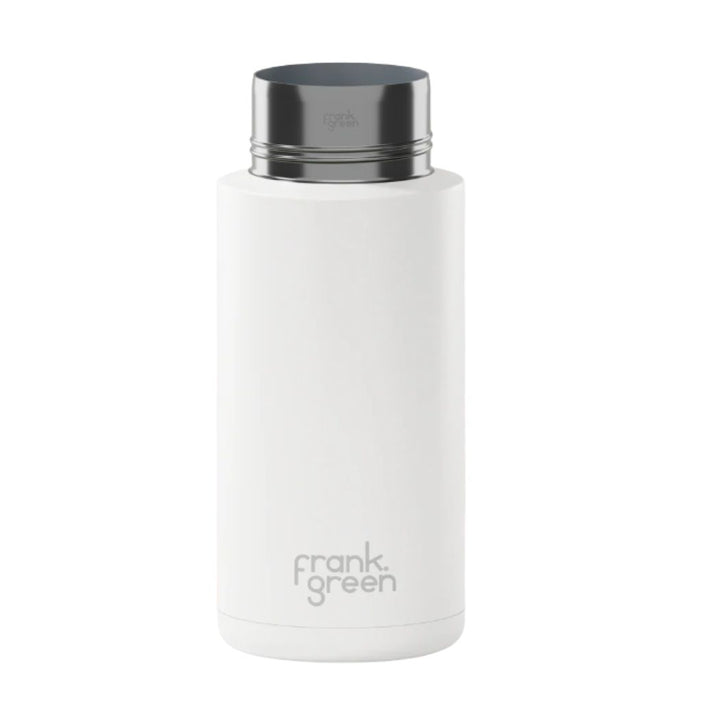 Frank Green Ceramic Reusable Bottle 34oz Cloud