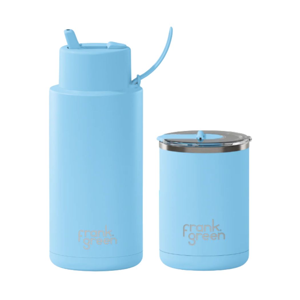 Frank Green Essentials Large Hinged Gift Set Sky Blue