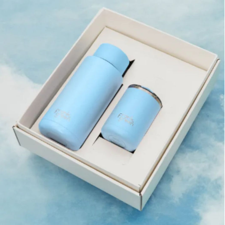 Frank Green Essentials Large Hinged Gift Set Sky Blue
