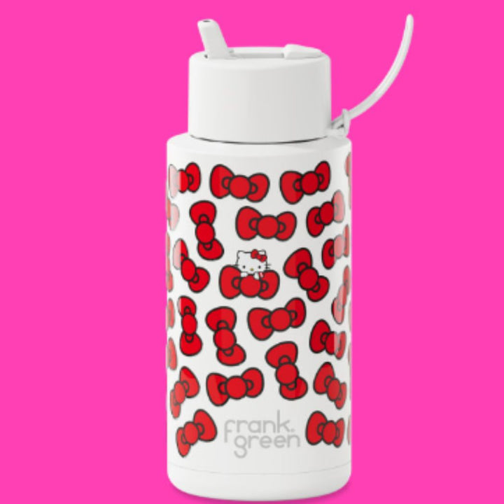 Frank Green Hello Kitty Bow 34oz Bottle