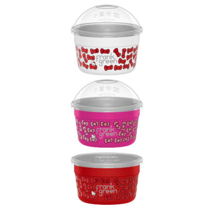 Frank Green Hello Kitty Trio Pack To Go Bowls 500ml