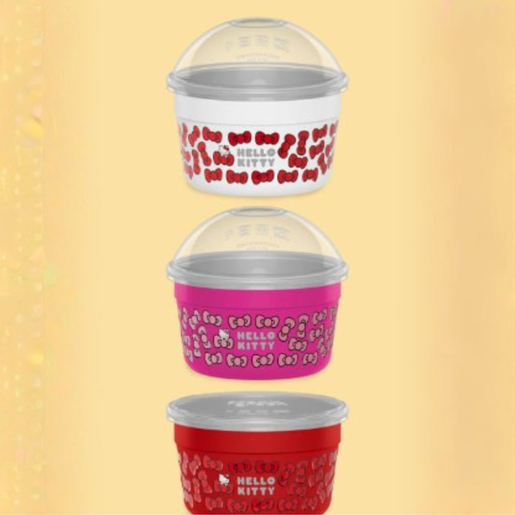 Frank Green Hello Kitty Trio Pack To Go Bowls 500ml