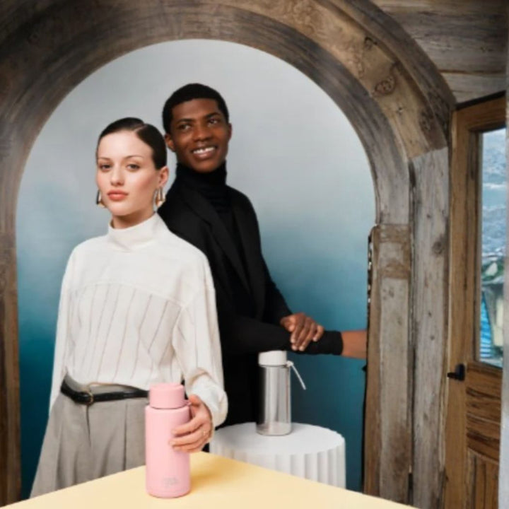 Frank Green Reusable Bottle 34oz Blushed