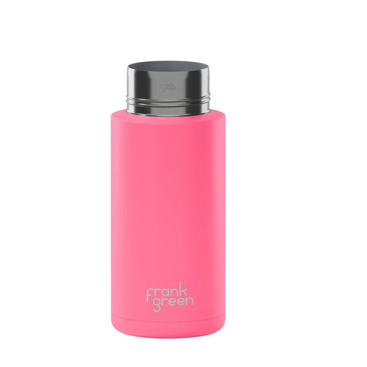 Frank Green Reusable Bottle 34oz Bubblegum