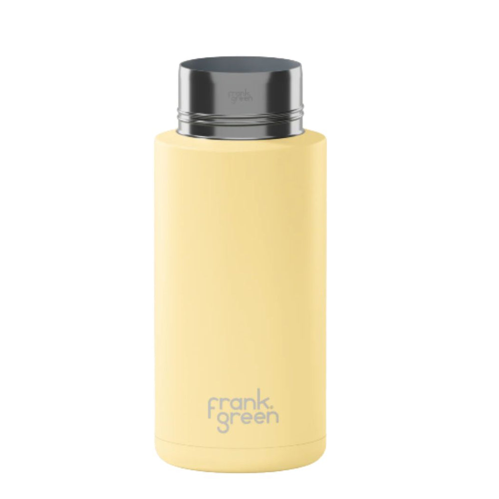 Frank Green Reusable Bottle 34oz Buttermilk