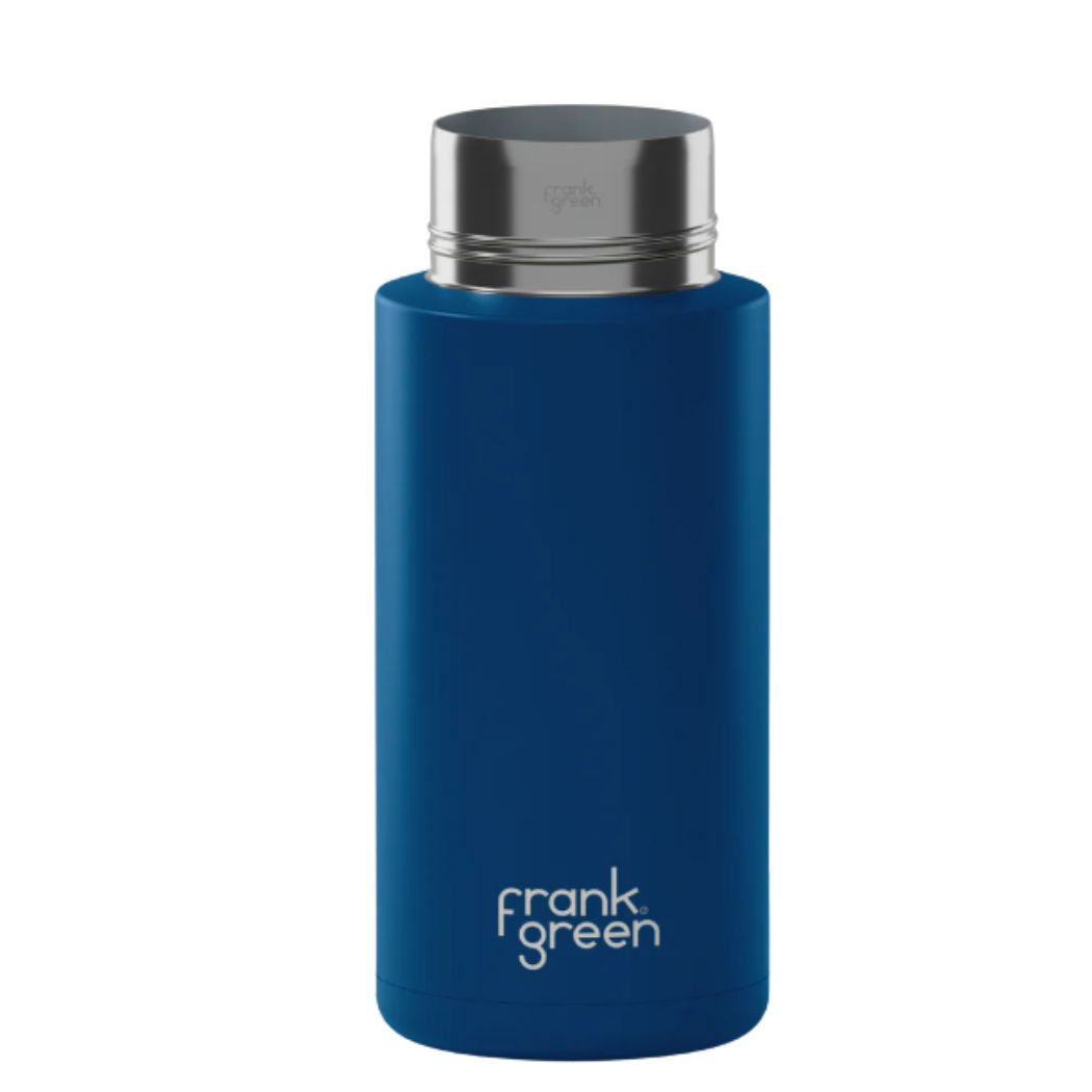 Frank Green Reusable Bottle 34oz Deep Ocean