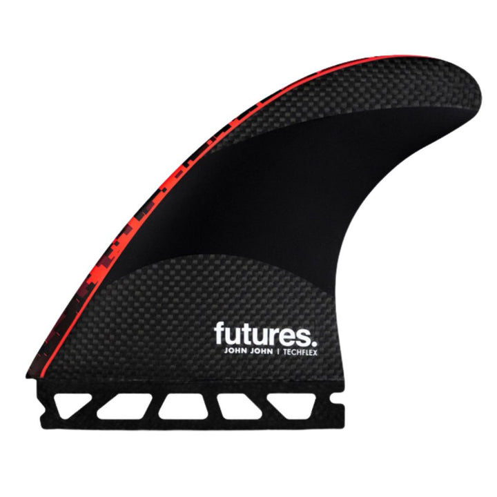 Futures Fins John John Florence Techflex Large Set Digi Red