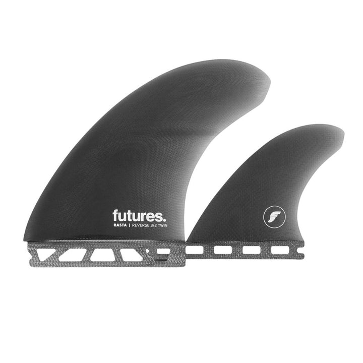 Futures Fins Rasta FG Reverse 3/2 Twin + 1 Set Grey