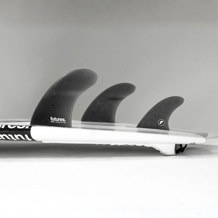 Futures Fins Rasta FG Reverse 3/2 Twin + 1 Set Grey