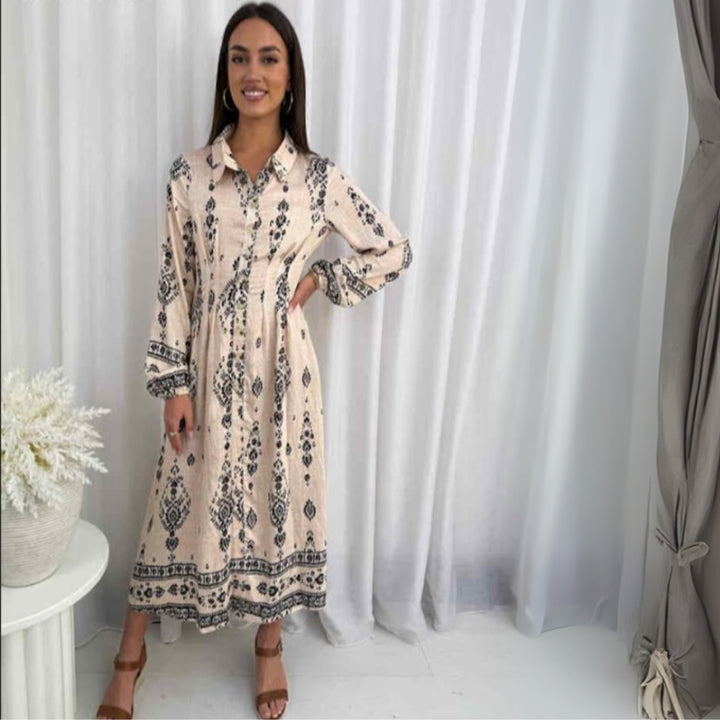 Grace And Co Desert Muse Dress Tan