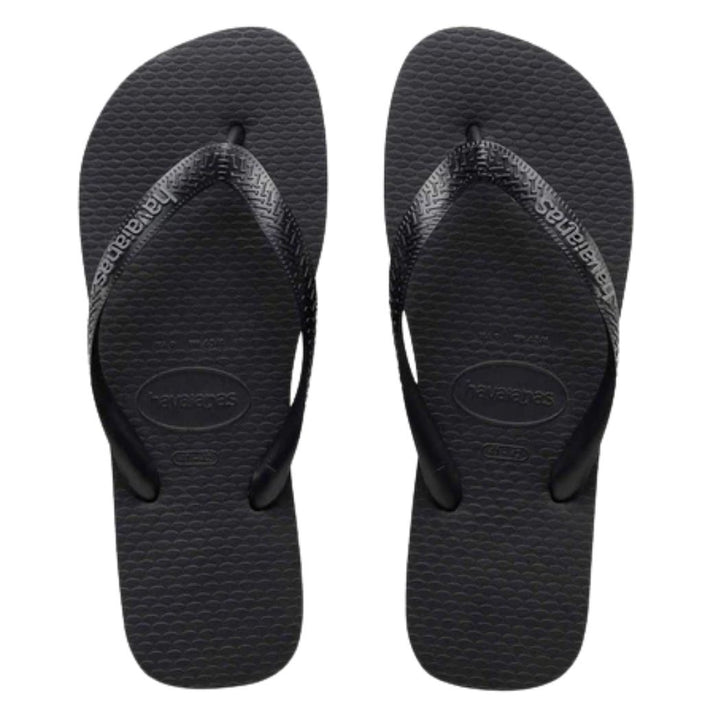Havaianas Rubber Logo Black Steel Grey