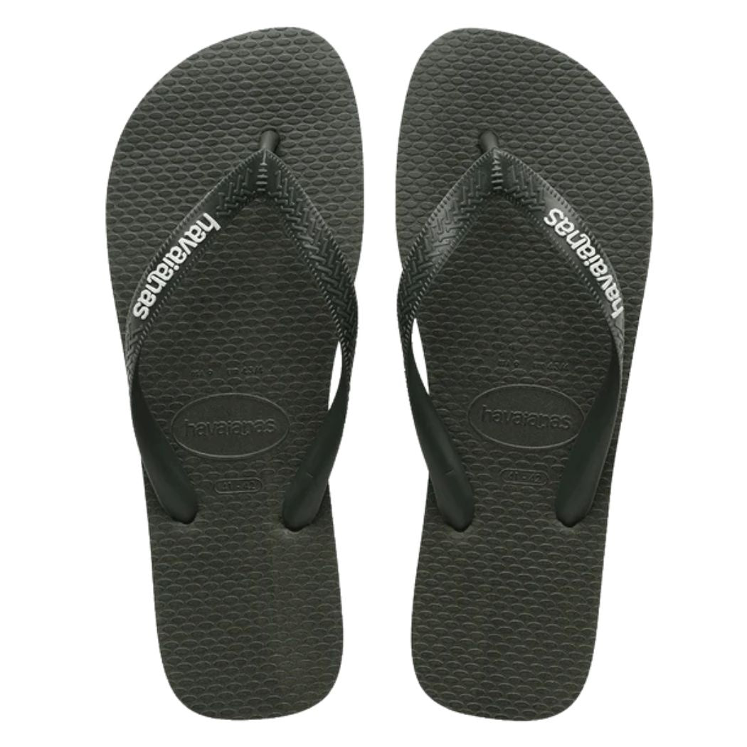Havaianas Rubber Logo Olive Green
