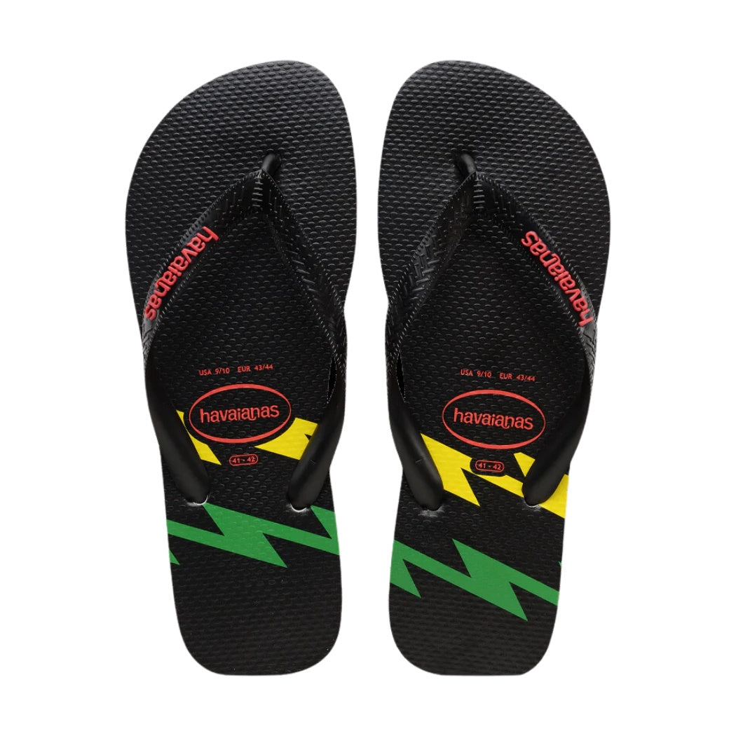 Havaianas Top Bolt Black Red