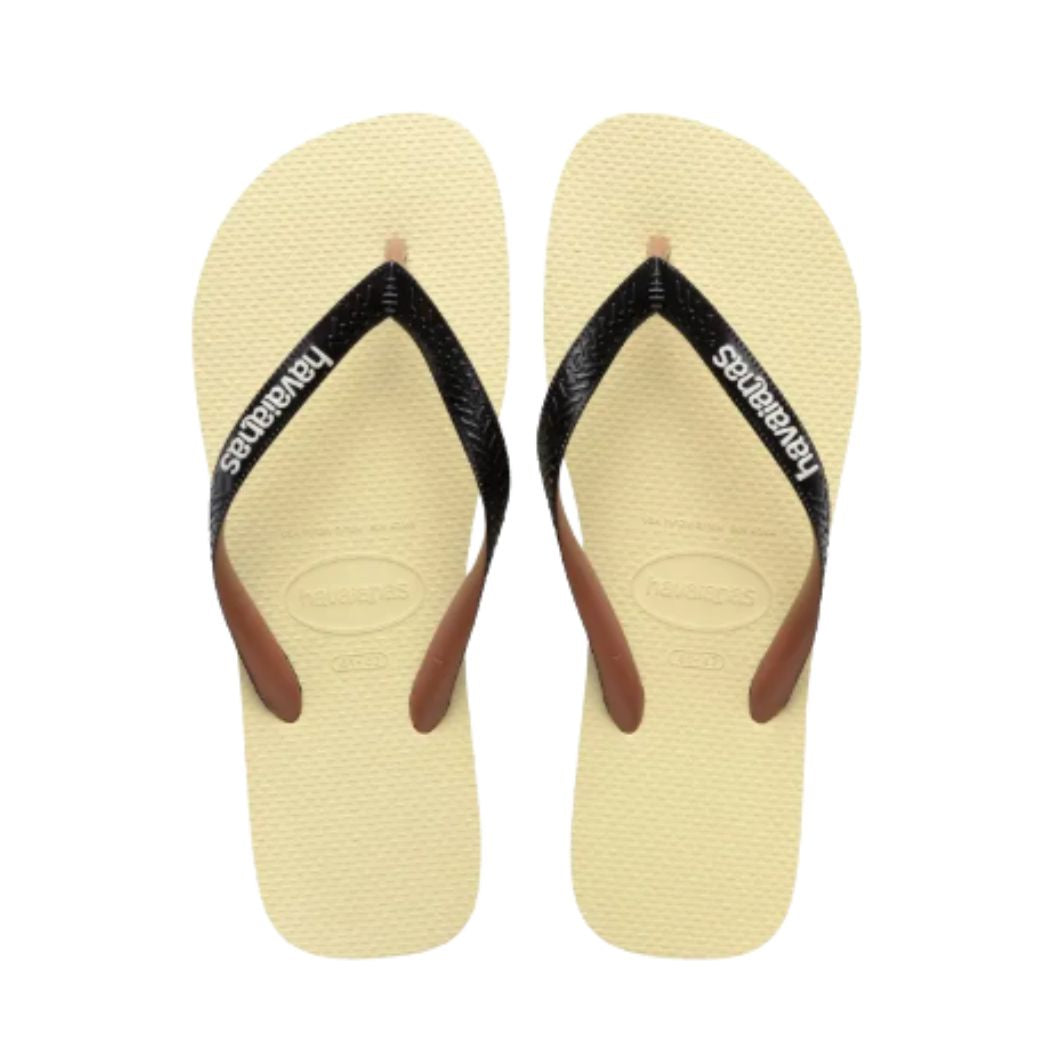 Havaianas Top Tred Rubber Mix Beige Brown Black