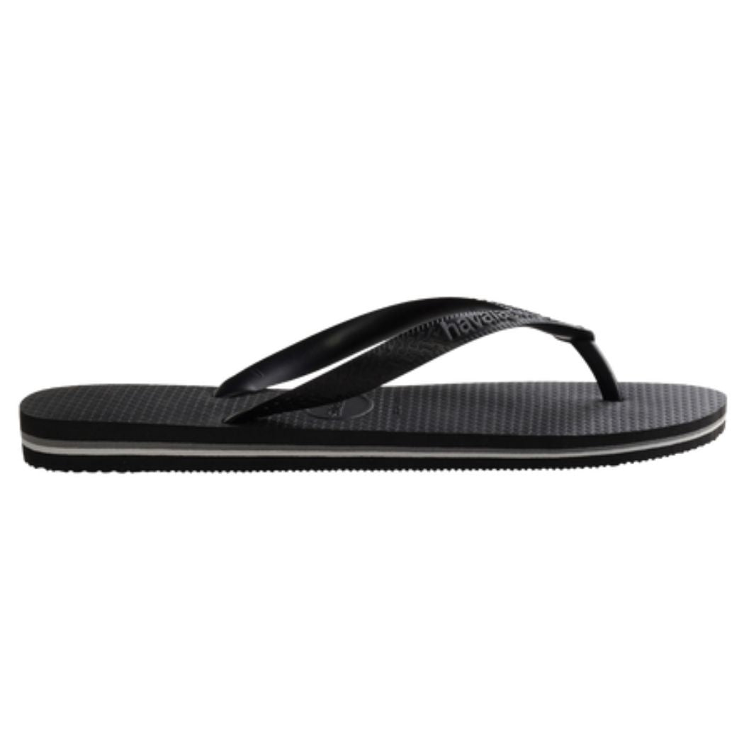 Havaianas Rubber Logo Black Steel Grey