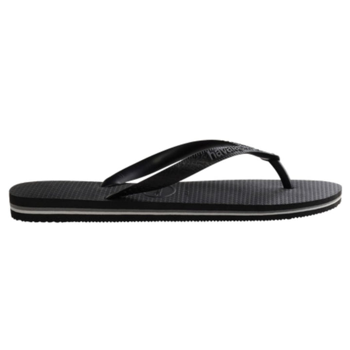 Havaianas Rubber Logo Black Steel Grey