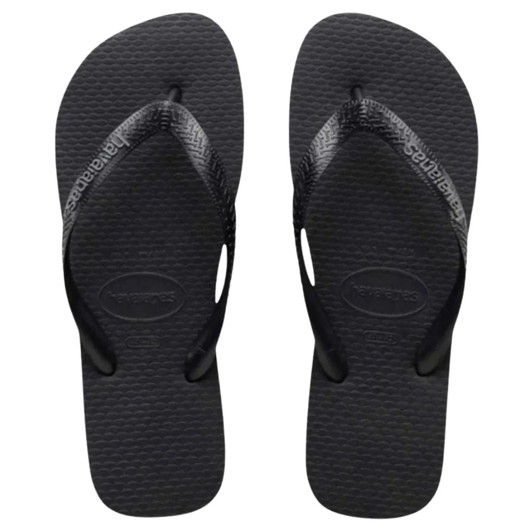 Havaianas Rubber Logo Black Steel Grey