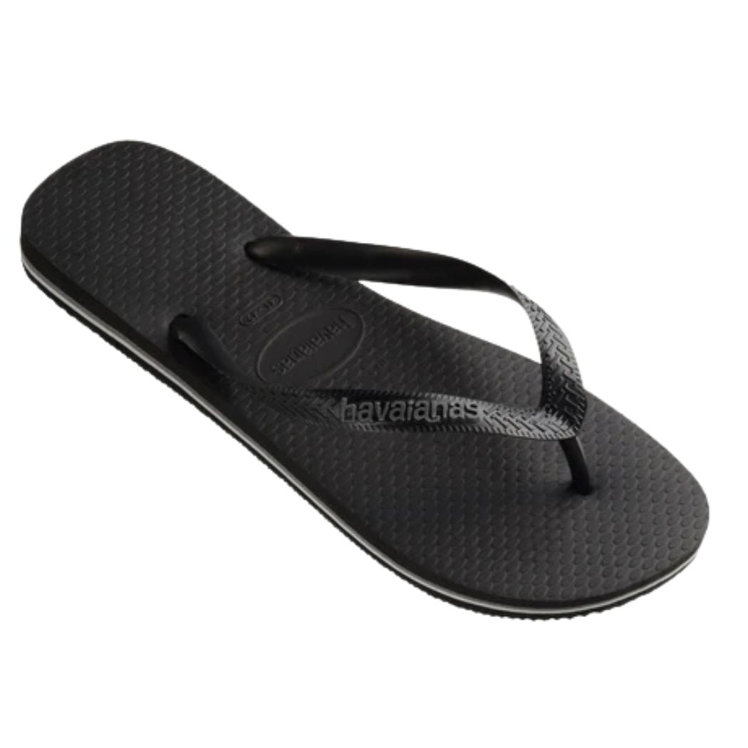 Havaianas Rubber Logo Black Steel Grey
