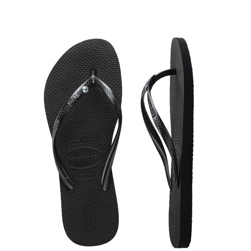 Havaianas Slim Crystal SW II Black