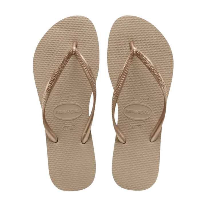 Havaianas Slim Metallic Rose Gold