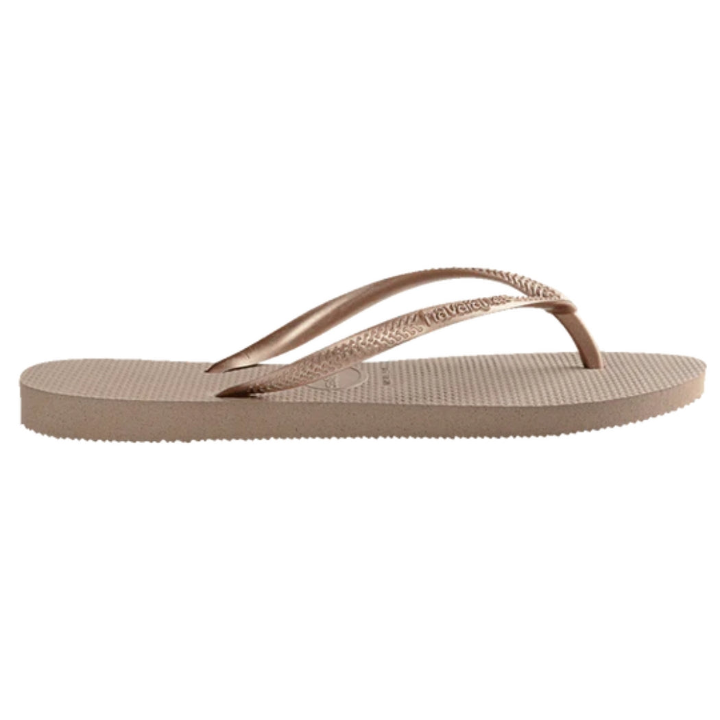 Havaianas Slim Metallic Rose Gold
